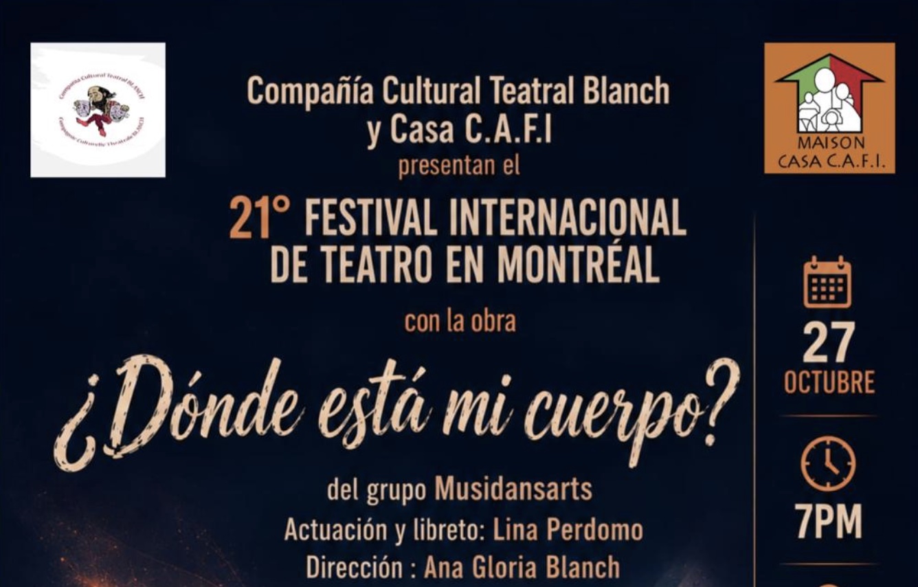 Où est mon corps ? Une œuvre incontournable au 21e Festival de Théâtre à Montréal